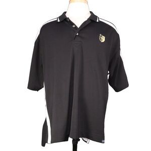 Pro Celebrity Mens Polo Gold Shirt Size XXL Black & White